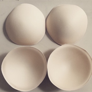 Cặp mút xốp độn ngực 2cm/phụ kiện may mặc