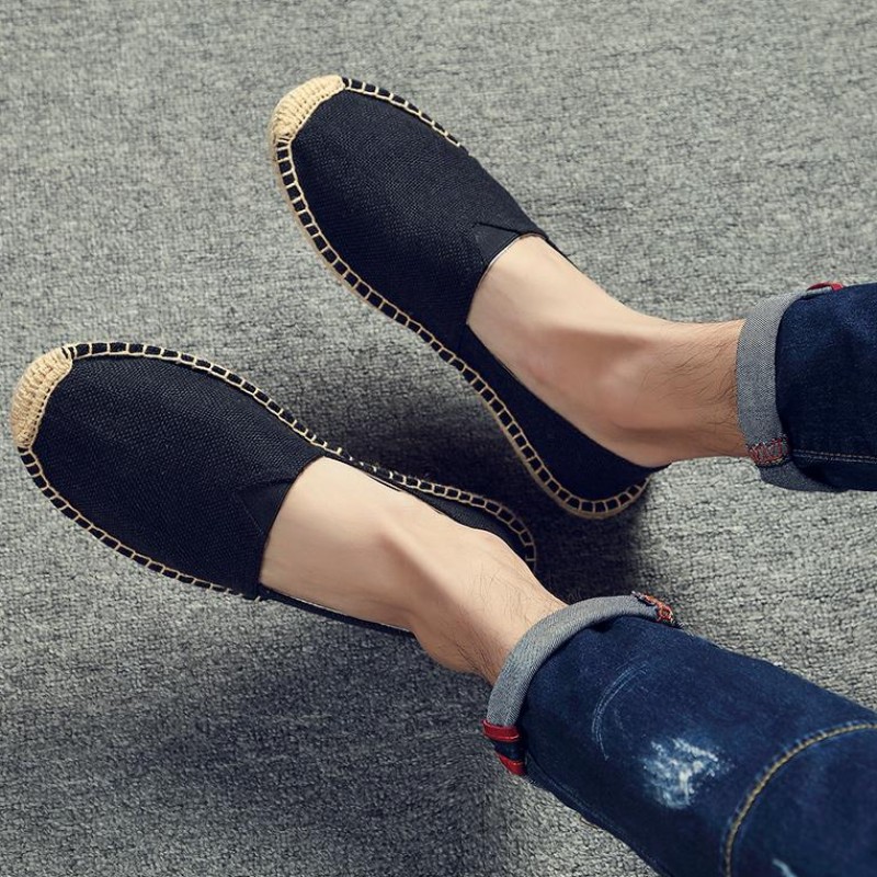 Giày Slipon viền cói