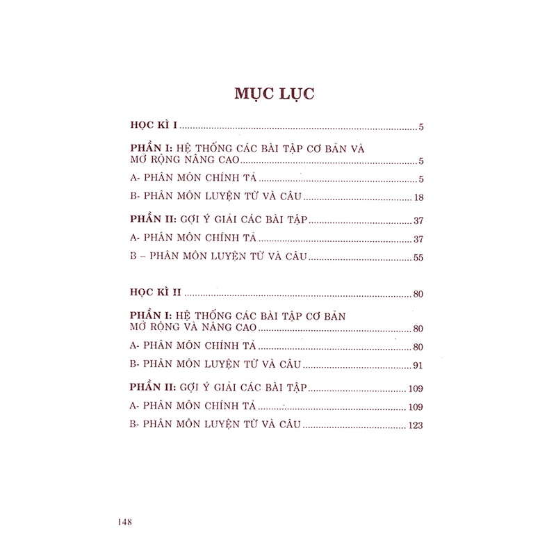 Sách Tiếng Việt Cơ Bản Và Nâng Cao Lớp 4