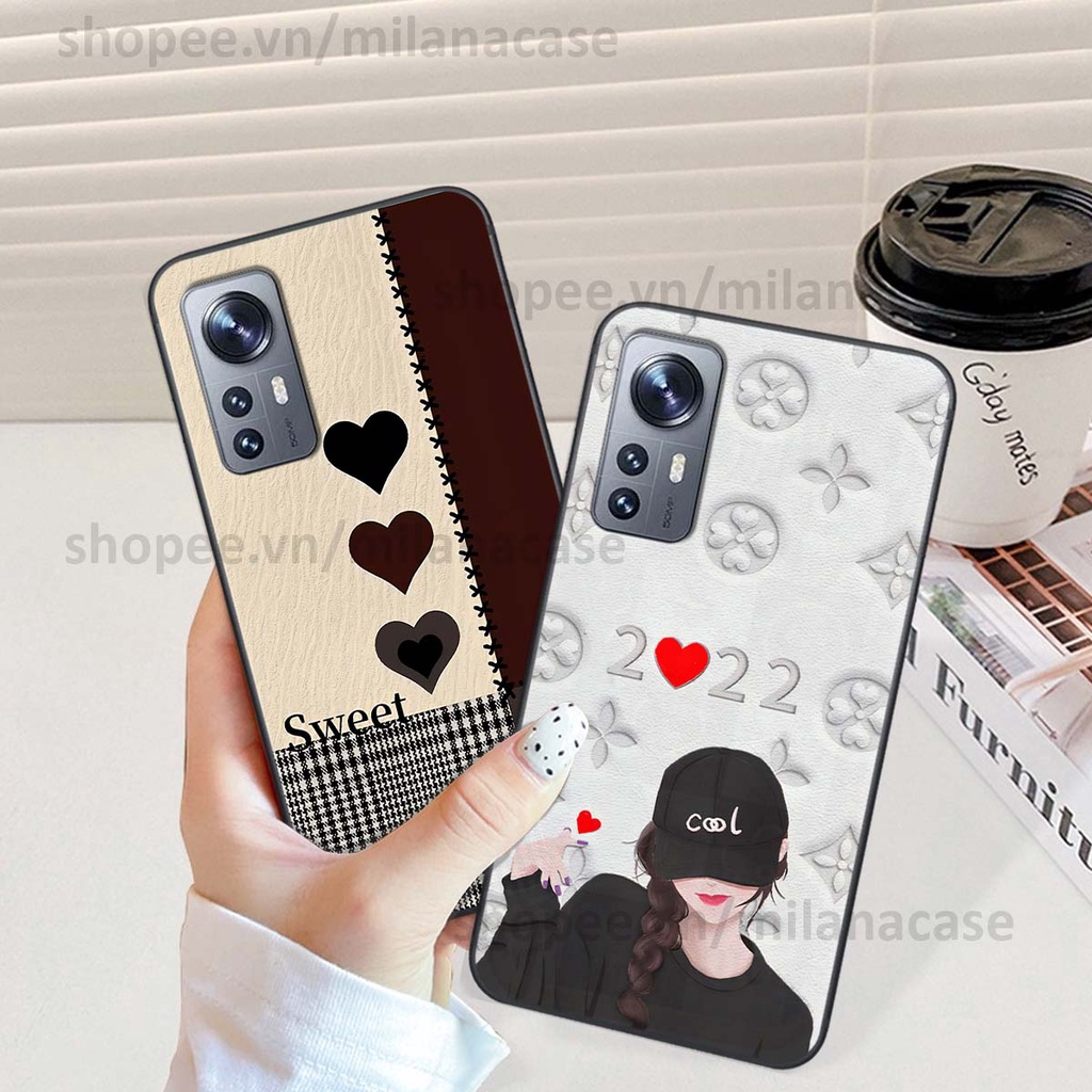 Ốp Xiaomi 12 / Xiaomi 12 Pro hình trái tim be love tình yêu siêu đẹp, cá tính, thời trang