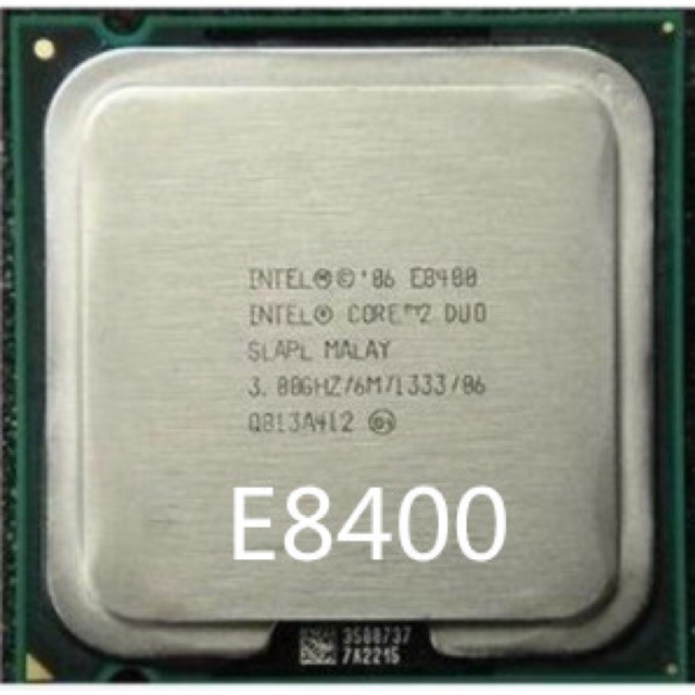 Bộ vi xử lý Intel CPU Core 2 Duo E8400 3.0 GHz | WebRaoVat - webraovat.net.vn