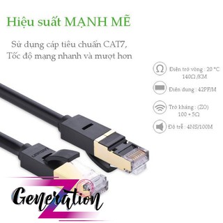 Dây cáp mạng CAT7 STP chống nhiễu Ugreen
