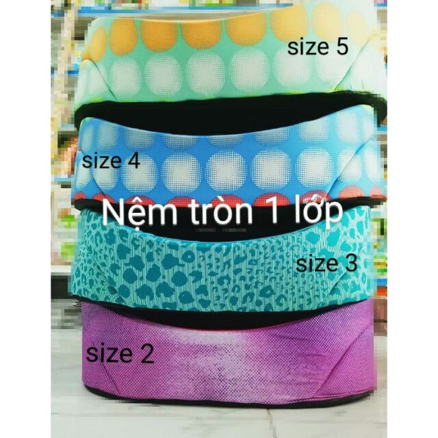 Nệm tròn ovan  dành cho chó mèo