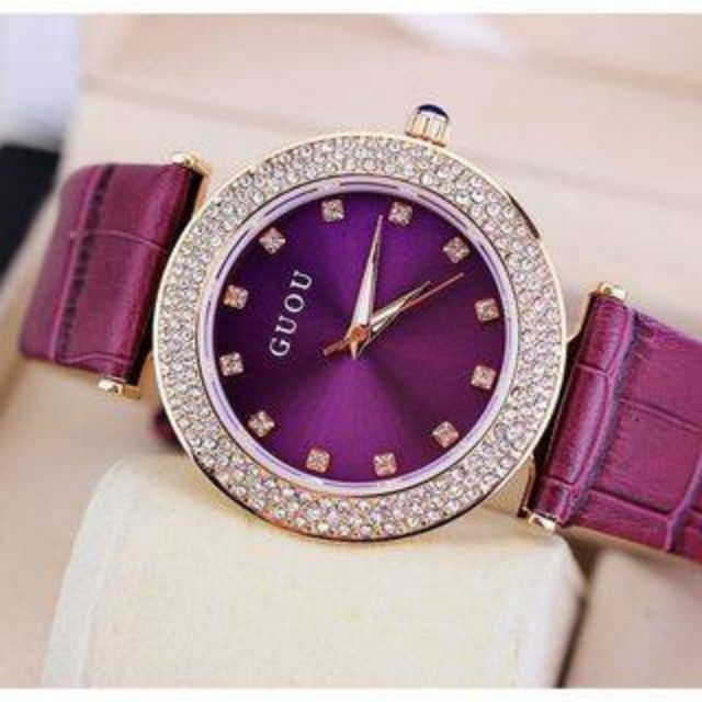 Đồng Hồ Guou Nữ dây da