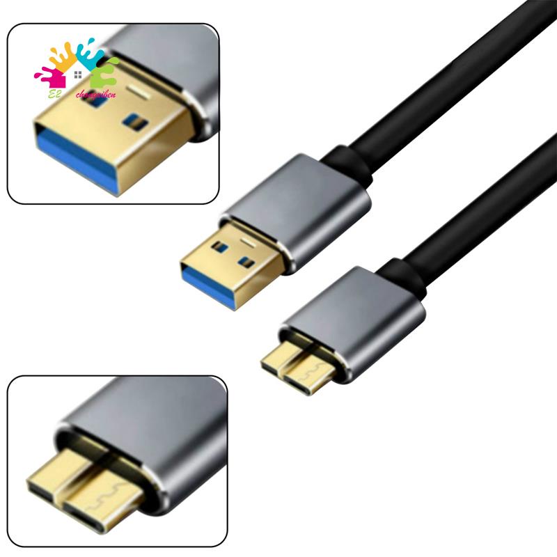 Dây Cáp Dữ Liệu Usb 3.0 Loại A Tốc Độ Cao Tới Type B Cho Ổ Cứng Hdd Samsung S5 Note 3 1.5m