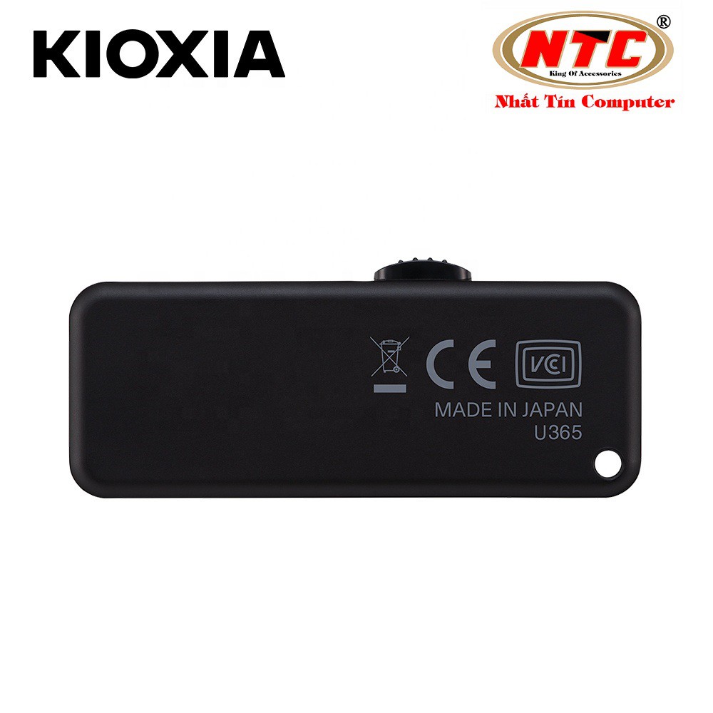 USB 3.2 Gen 1 Kioxia TransMemory U365 128GB 150Mb/s (Đen)