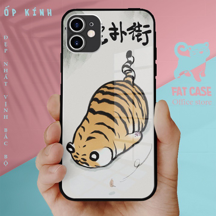 Ốp iphone Hổ béo úp mặt giận dỗi iphone 6/6plus/6s/7/7plus/8/8plus/x/xr/xs/11/12/13/pro/max/plus/promax OK-BLUIMH00117
