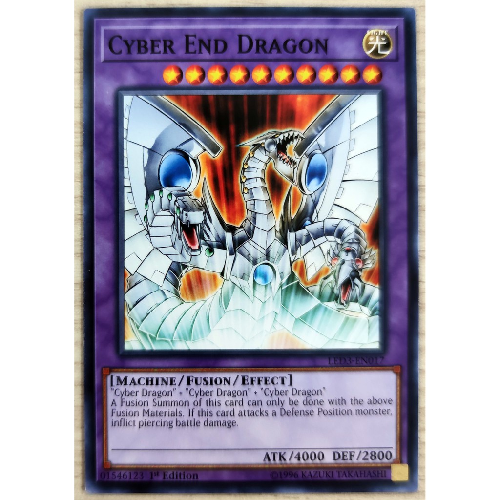 [Thẻ Yugioh] Cyber End Dragon |EN| Common (GX)