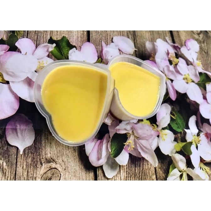 10 Hũ nhựa tim làm bánh flan caramen, rau câu