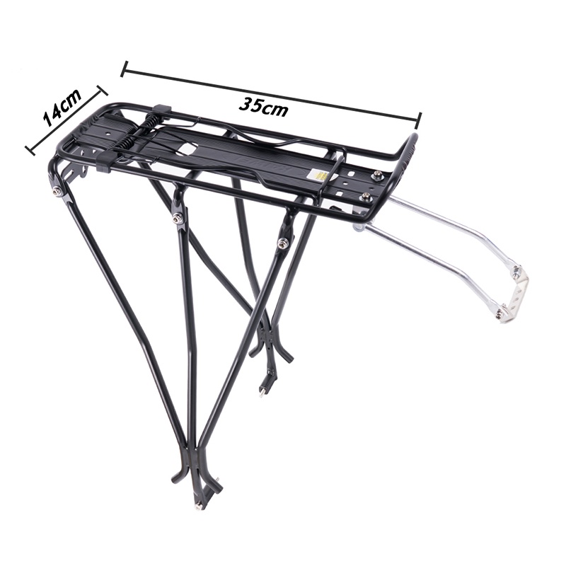 Baga 3 càng nhôm gắn xe đạp tải trọng dưới 40kg