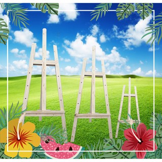 Giá vẽ tranh [3 SIZE ] Gỗ Thông Tự Nhiên , Các Loại Cỡ , ( Kích Thước 36*65 , 55*130 và 65*150 )