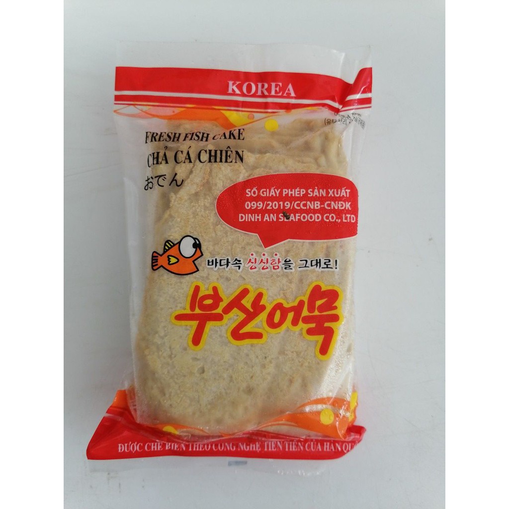 [450g] Chả cá chiên kiểu Hàn Quốc cho món bánh gạo [VN] ĐỊNH AN (nw5)