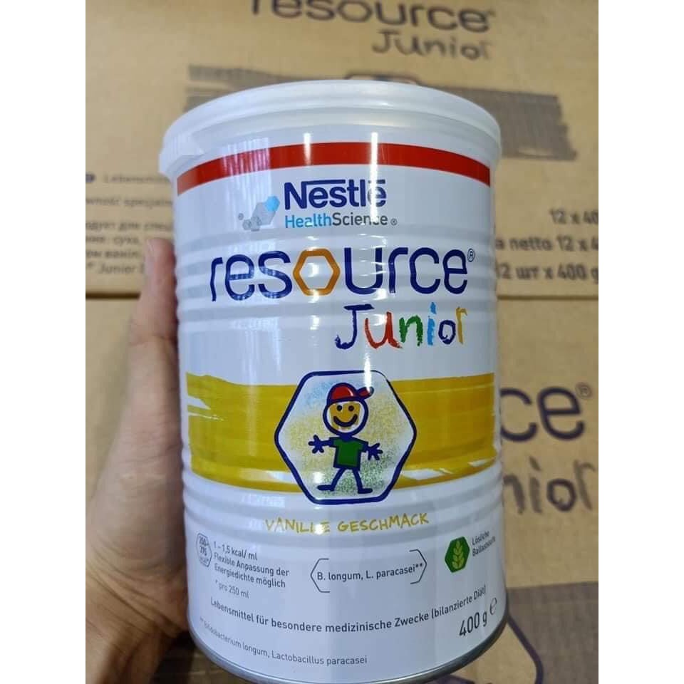 Sữa Béo RESOURCE JUNIOR Đức hộp 400g date mới