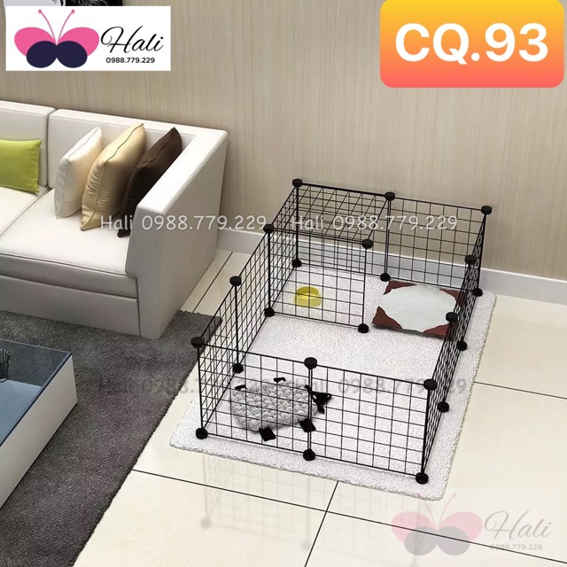 ( TẶNG CHỐT) BỘ CHUỒNG QUÂY CHÓ MÈO CÓ THIẾT KẾ SẴN TIỆN LỢI