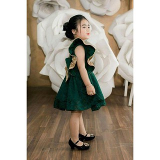Đầm kim sa bé gái