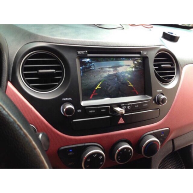 Đầu DVD theo xe Hyundai I10.