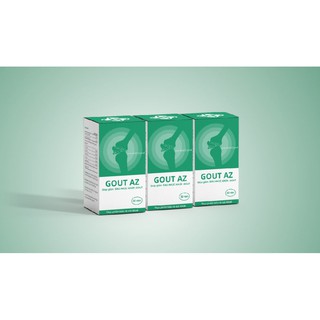 [Combo 3H] TPCN Viên uống Gout AZ giúp làm giảm các triệu chứng đau nhức xương khớp, viêm khớp do bị gút