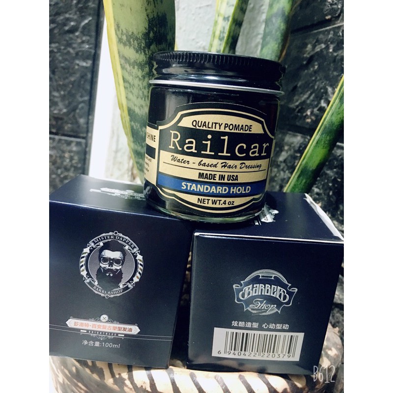 [Hàng Chính Hãng] Sáp Vuốt Tóc Railcar Quality Pomade 100ml