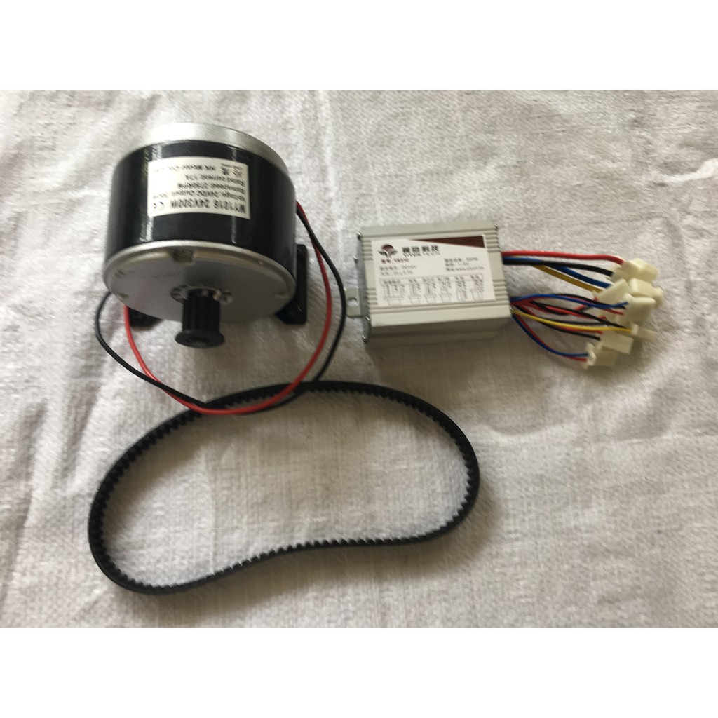 Bộ Chế Motor 24V300W IC Điều Tốc Dây Curoa 5M