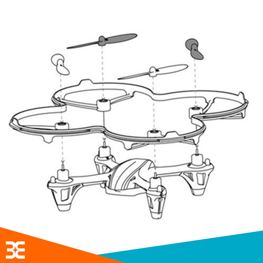 Diy Khung Động Cơ Máy Bay Mô Hình 4 Động Cơ