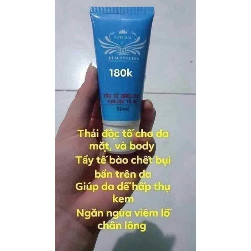 Tẩy tế bào chết thải độc da beuaty queen