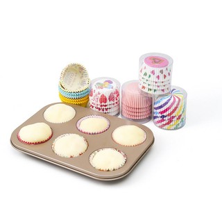 set 100 khuôn giấy muffin, cupcake làm bánh sz 5cm