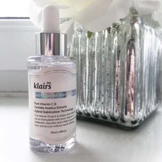 TINH CHẤT VITAMIN C GIÚP MỜ THÂM TRẮNG DA CHO DA NHẠY CẢM - Klairs Freshly Juiced Vitamin Drop