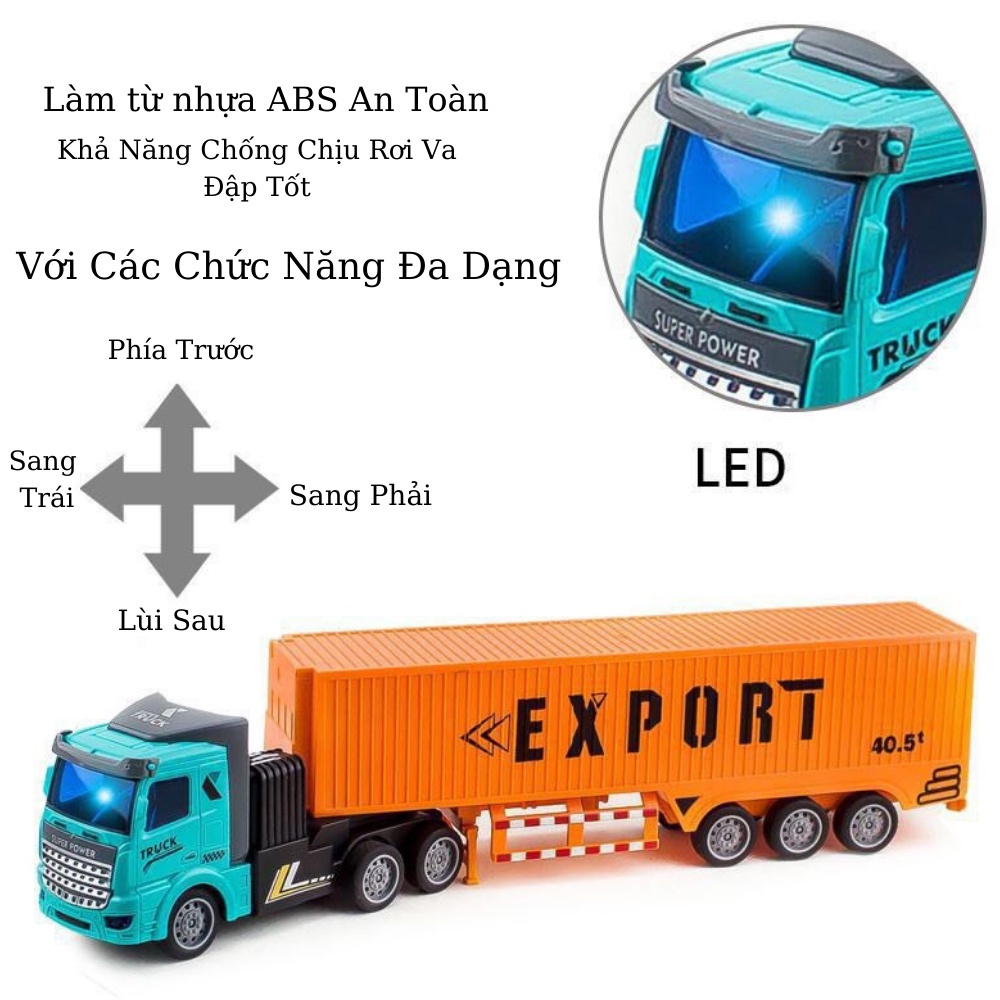 xe container điều khiển từ xa  ZOMAZO  xe ô tô điều khiển từ xa địa hình giá rẻ  161-1