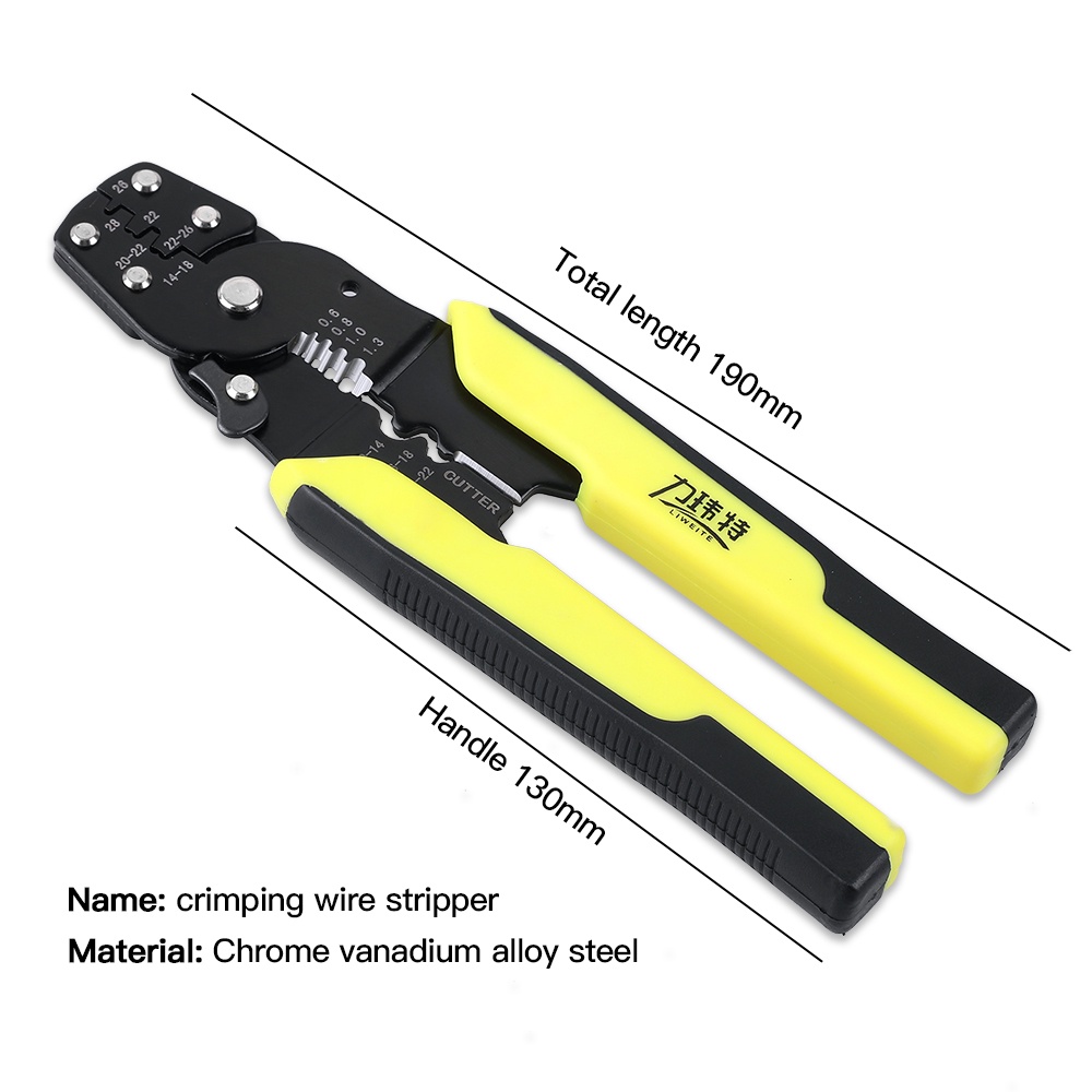 Kìm cắt đa năng EKEZ cho thợ điện cầm tay kẹp uốn 8 inch
