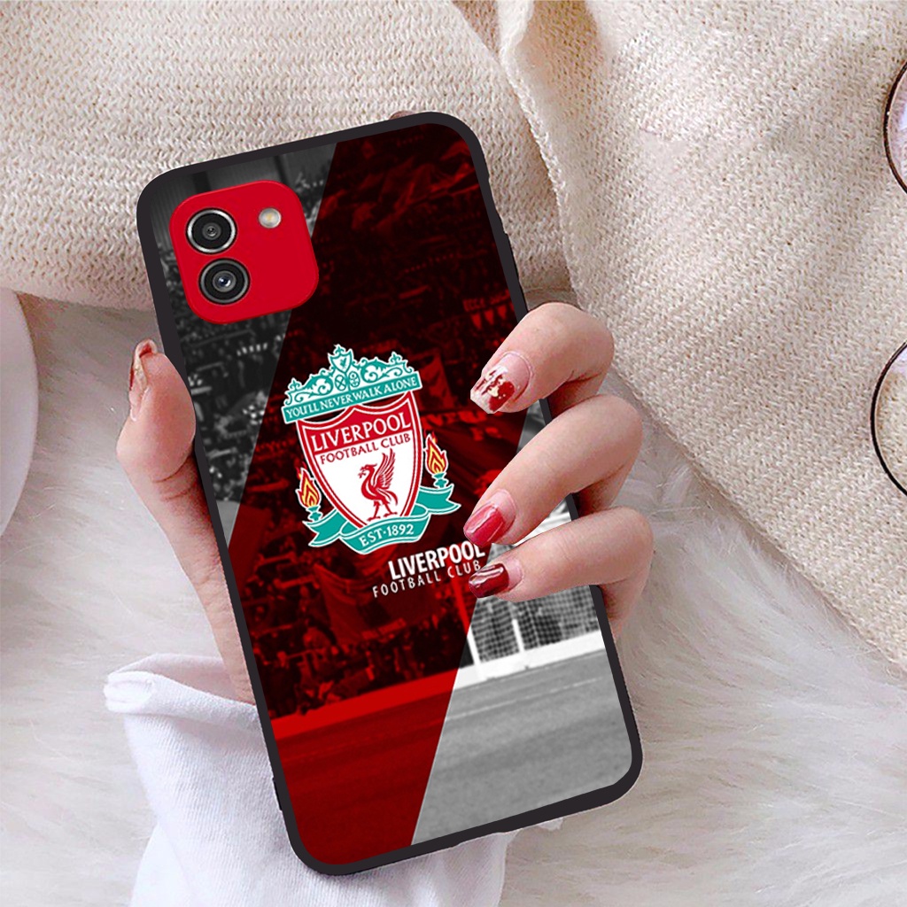 Ốp lưng Samsung Galaxy A03 viền dẻo TPU BST CLB Bóng Đá
