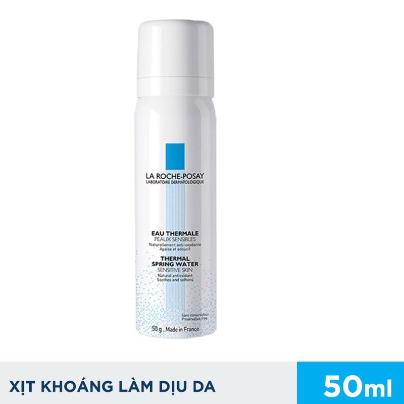Nước xịt khoáng làm sạch và làm dịu cho da nhạy cảm La Roche-Posay Thermal Spring Water 50ml