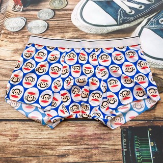 Set 4 Quần Lót Nam Boxer Thun Lạnh (sịp đùi lụa đúc)