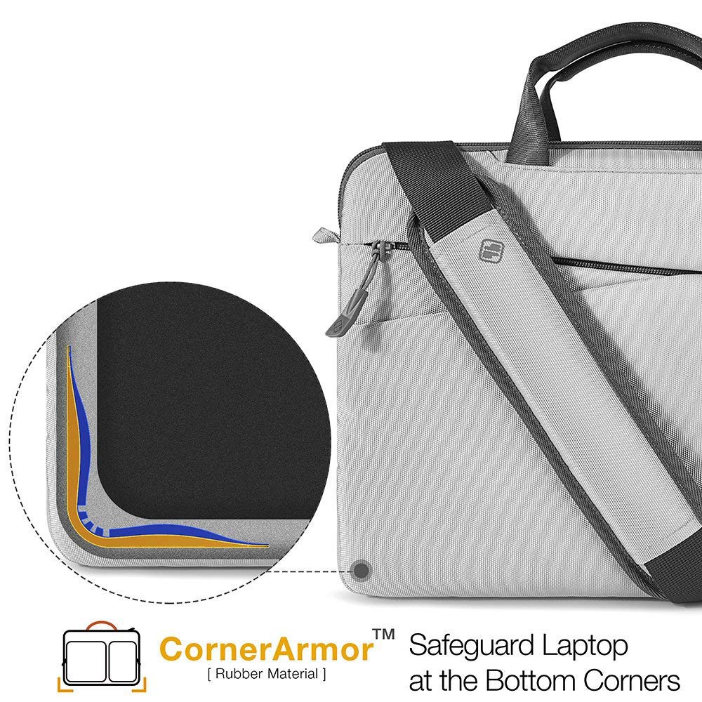 TÚI XÁCH TOMTOC (USA) MESSENGER BAGS MACBOOK 13″ GRAY – A45-C01G