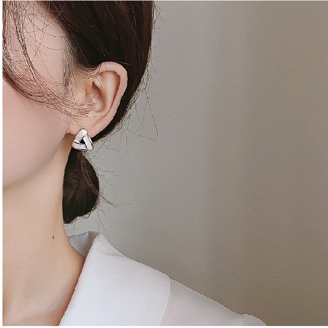 MOCHASHUKhuyên tai Mochashu mạ bạc S925 hợp thời trang cho nữ