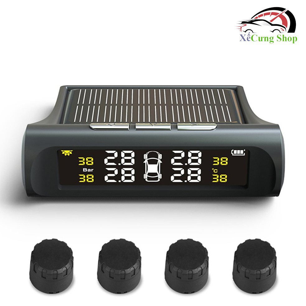 Cảm biến áp suất lốp van ngoài màn hình màu, cảm biến áp xuất lốp TPMS