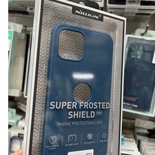 Ốp lưng iPhone 15 Pro Max 14 pro max 13 Pro Max 12 Pro Max 11 pro max Nillkin Frosted Shield lưng sần chính hãng