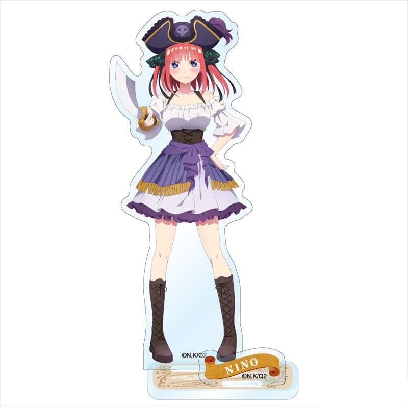 ( CƯỚP BIỂN ) Mô hình Gotoubun no Hanayome Nhà có 5 nàng dâu standee mica acrylic anime chibi