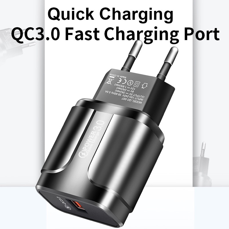 Bộ sạc Nhanh Qc3.0 3a 18W chuyên dụng