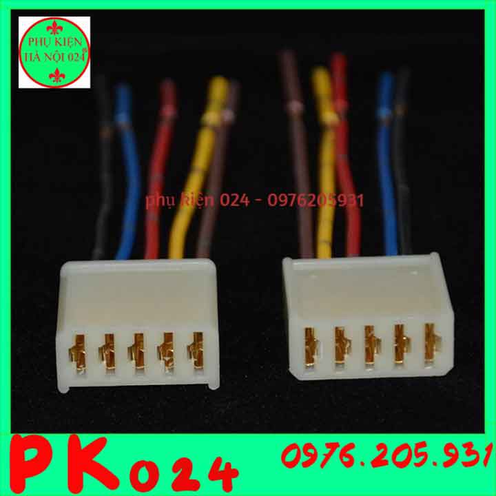 Dây Cắm Kết Nối 5P Chân Đồng Cao Cấp Cho Xe Ô Tô 5 Chân