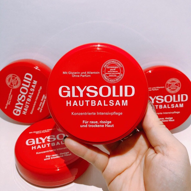 Kem nẻ của Đức GLYSOLID CHỐNG DA KHÔ NỨT NẺ 100ML