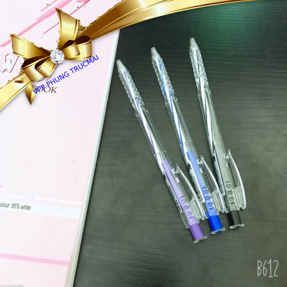 Bút Bi TL 027 (xanh, đen, đỏ, tím)