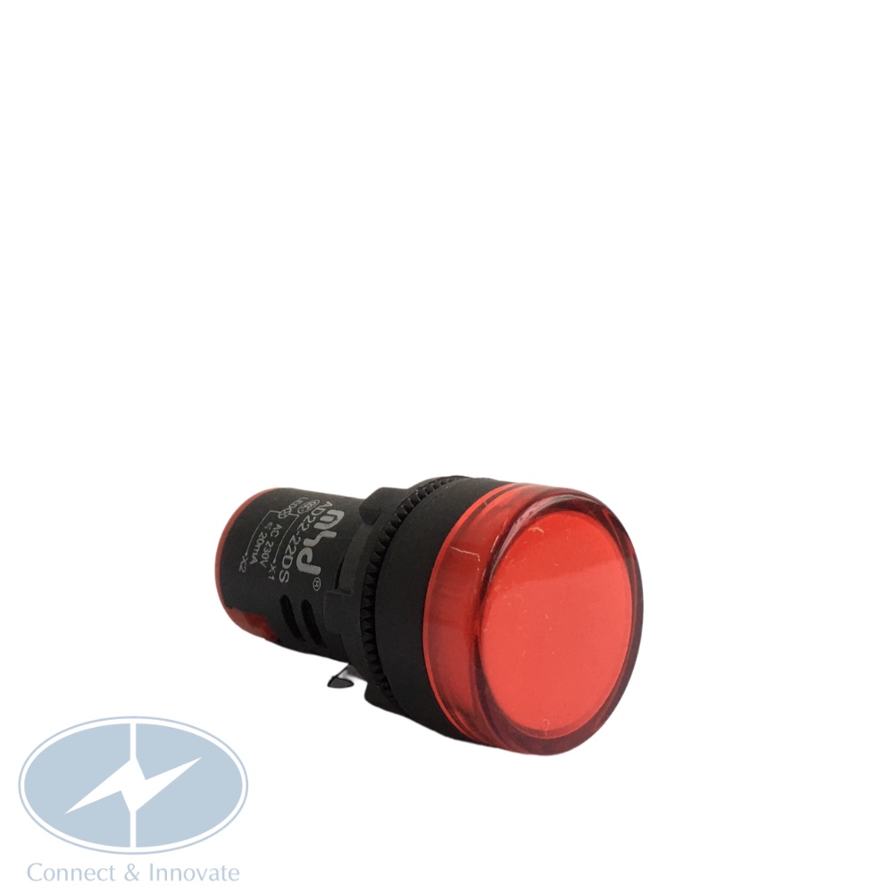 Đèn báo pha gắn tủ điện AD22-22DS Ø22mm