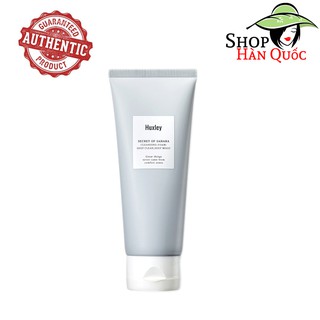 [CHÍNH HÃNG] Sữa rửa mặt sạch sâu dành cho da dầu Huxley Cleansing Foam Deep Clean, Deep Moist 100g