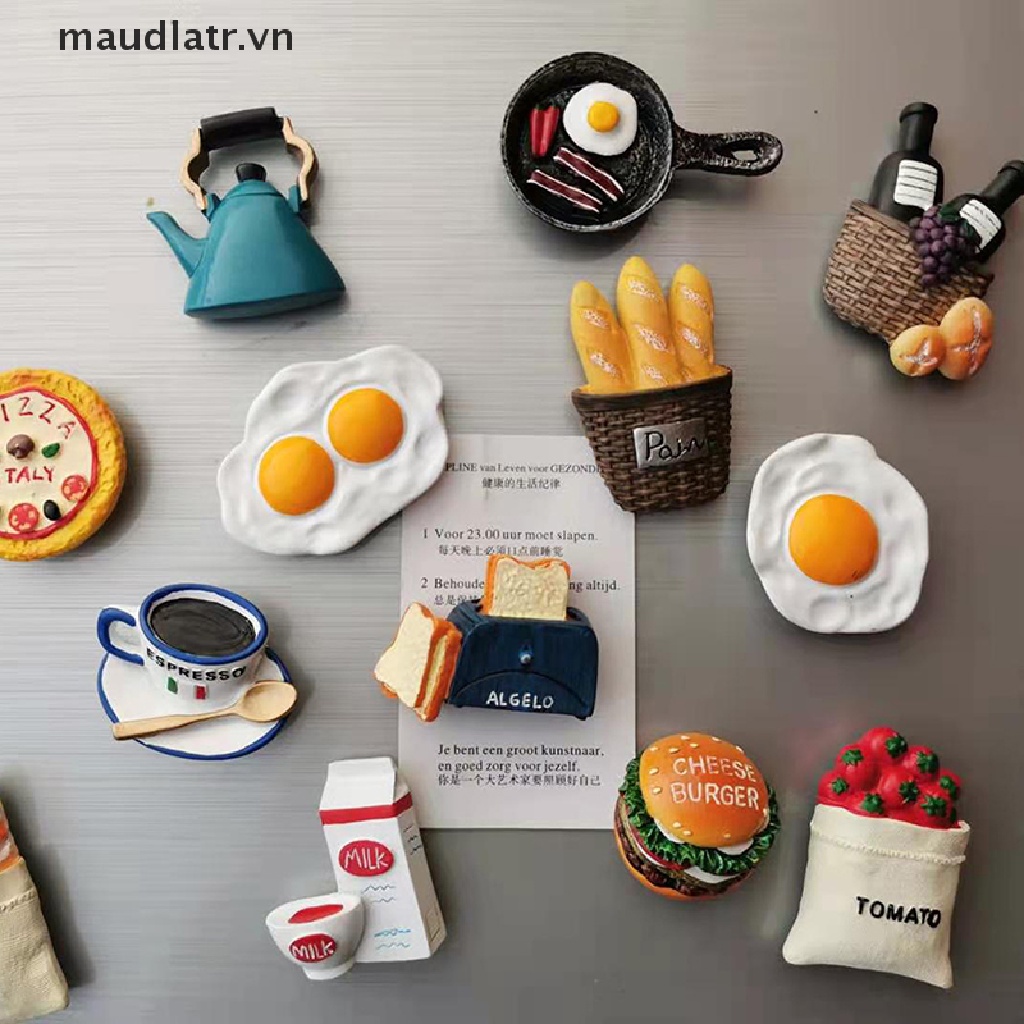 Maud Mô Hình Máy Nướng Bánh Mì Từ Tính Trang Trí Tủ Lạnh
