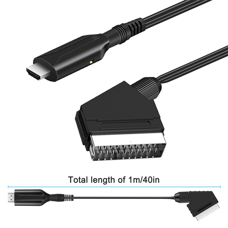Cáp Chuyển Đổi zzz Sang Scart Dài 3.28ft 720P / 1080P Chuyên Dụng