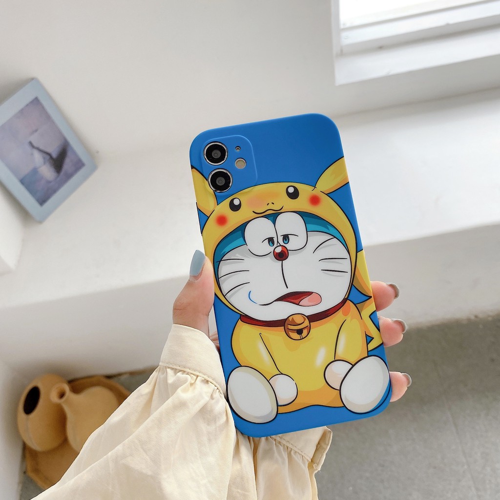 Ốp điện thoại IMD dẻo họa tiết Doraemon cho IPHONE 7/8/SE2 7+/8+ X/XS XSMAX 11 11PRO 11PROMAX 12 12MINI 12PRO 12PROMAX
