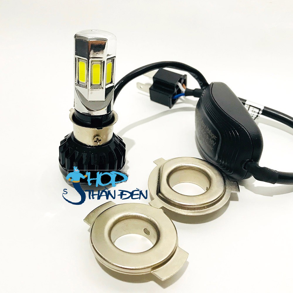 Đèn Pha Led 6 Tim RTD M02E 25w Chính Hãng Quạt Tản Nhiệt