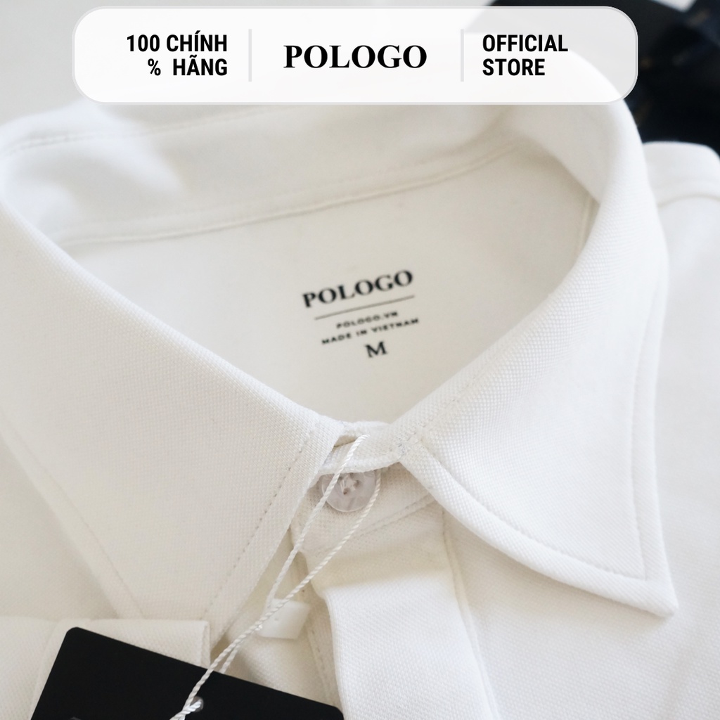 Áo Thun Polo Nam Chính Hãng Hàng Hiệu Pologo Cao Cấp - Màu Trắng