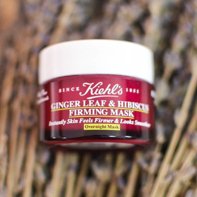 Mặt Nạ Ngủ Kiehl’s Ginger Leaf & Hibiscus Firming Mask (14ml)
