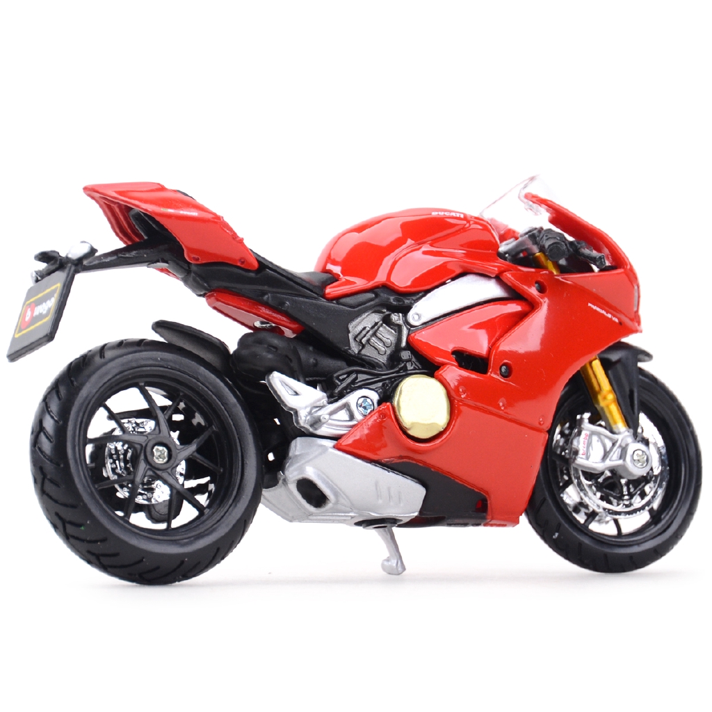 BBURAGO Mô hình xe mô tô Ducati Panigale V4 tĩnh tỉ lệ 1:18